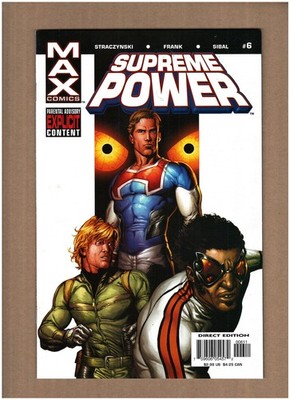 Supreme Power #6 Marvel MAX Comics 2004 J. Michael Straczynski VF+ 8.5