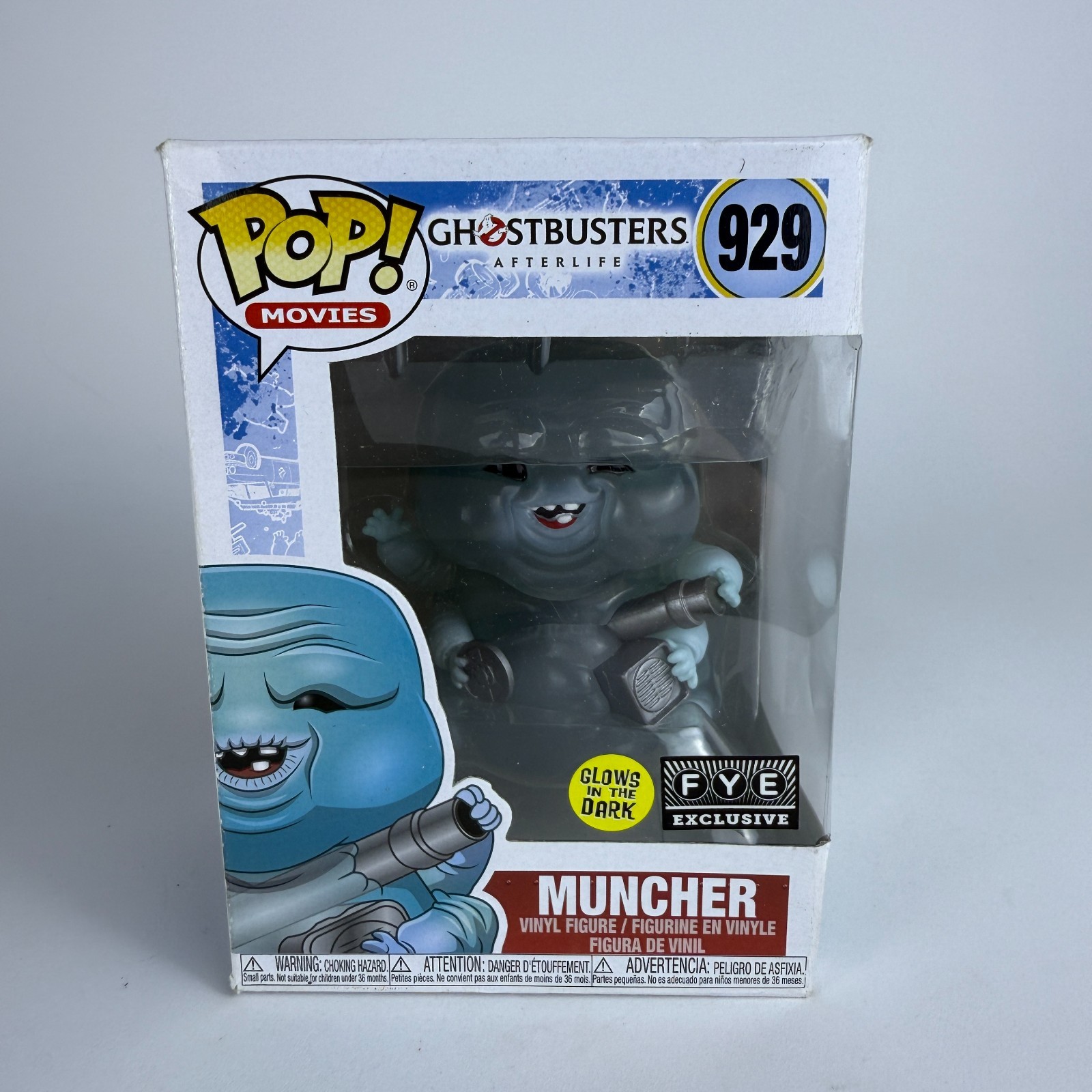 Funko Pop! Vinilo: Cazafantasmas - Muncher #929 Brilla En La Oscuridad Exclusivo De Fye