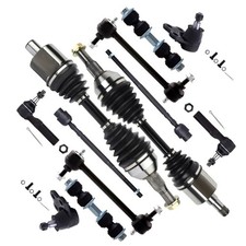 12pcs Front/Rear Suspension Kit for Buick Allure 2005-2009