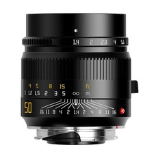 TTartisan 50mm F1.4 ASPH Full Frame Manual Focus Lens for Leica M Mount Cameras