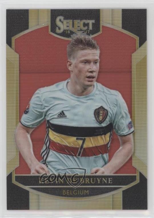 2016-17 Panini Select Terrace Red Prizm 184/199 Kevin de Bruyne #59 nd3