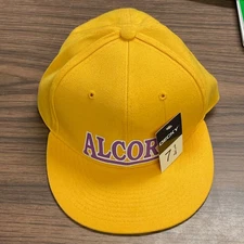 Decky Men's Baseball Hat - Alcorn State University - Gold - Size 7 1/4 - NWT