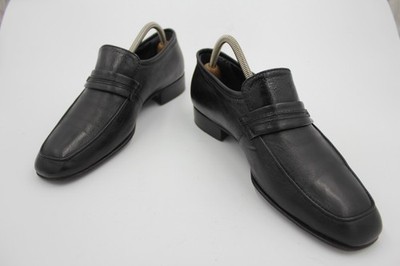 Herry Sax Loafer Slipper Volleder Schwarz Gr. 41,5 Italy Herren