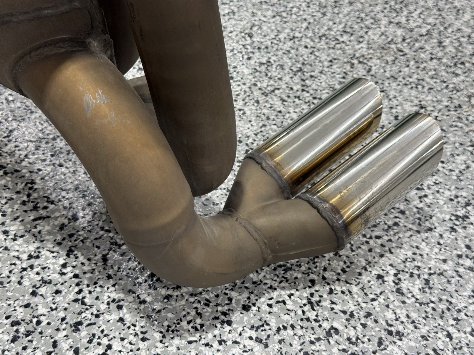 Ferrari Testarossa Muffler P/N 125928