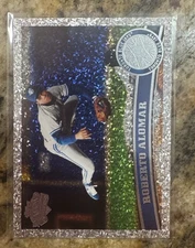 Roberto Alomar 2011 Topps SP Legend Variation Platinum Diamond Anniversary HOF