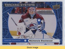 2025 Upper Deck Series 1 Tracking Systems Speckle Mackenzie Blackwood READ h8c