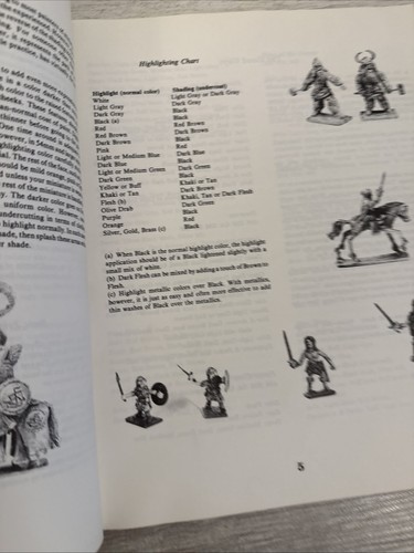 The Book Of Fantasy Miniatures By Ed Konstant 1978 Little Soldier Game  - Picture 6 of 10