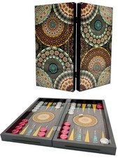 Backgammon Spiel – 4 Varianten – Restposten – günstig - Maße aus Beschreibung