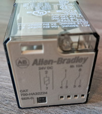 NEW Allen-Bradley 700‑HA32Z24‑3‑4 DPDT Relay 24 V DC Coil LED & Manual Override