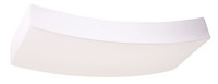 Wandlampe Weiß Keramik 36 Cm Breit Modern Blendarm Bemalbar 2X G9 Wandleuchte