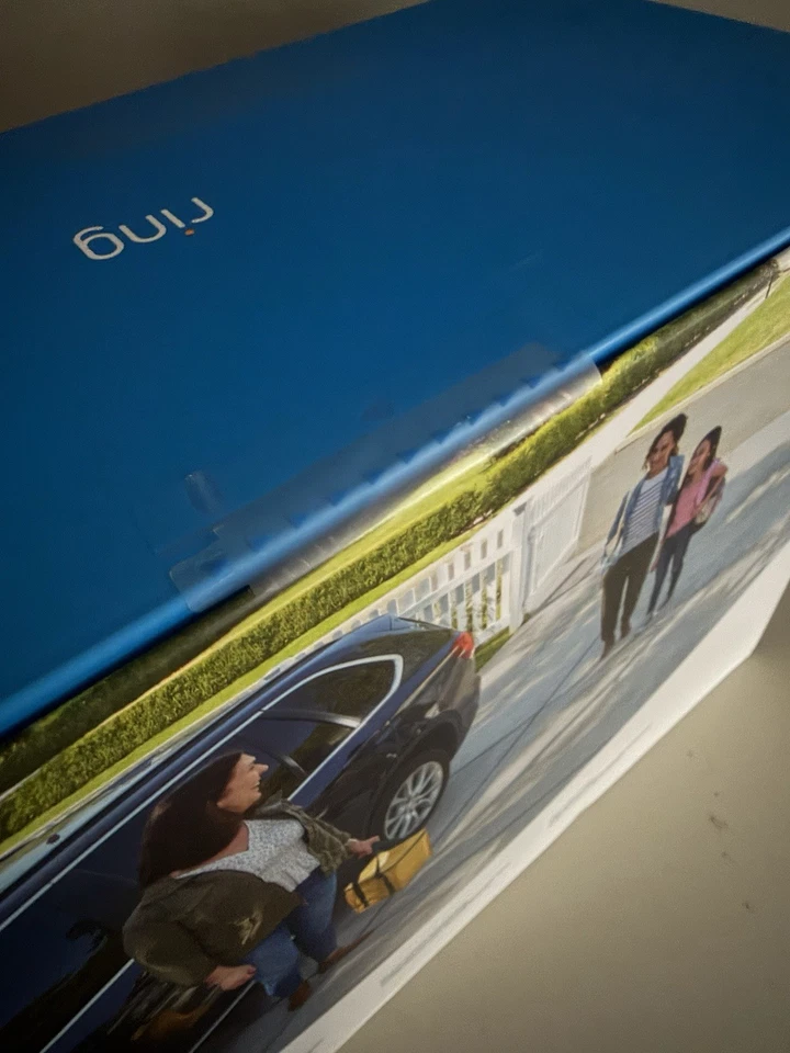 Ring Floodlight Cam Wired Pro - Video 2K, Movimiento 3D - Blanco - Nueva Caja Sellada 📦 Foto 3 de 4