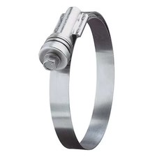 Zoro Select 4565070 Hose Clamp, 5-3/4 To 6-5/8In, Sae 662, Pk10,  4565070