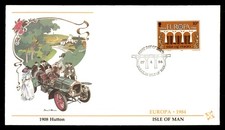 Mayfairstamps Isle of Man 1984 Europa 1908 Hutton Cover aaw_23635