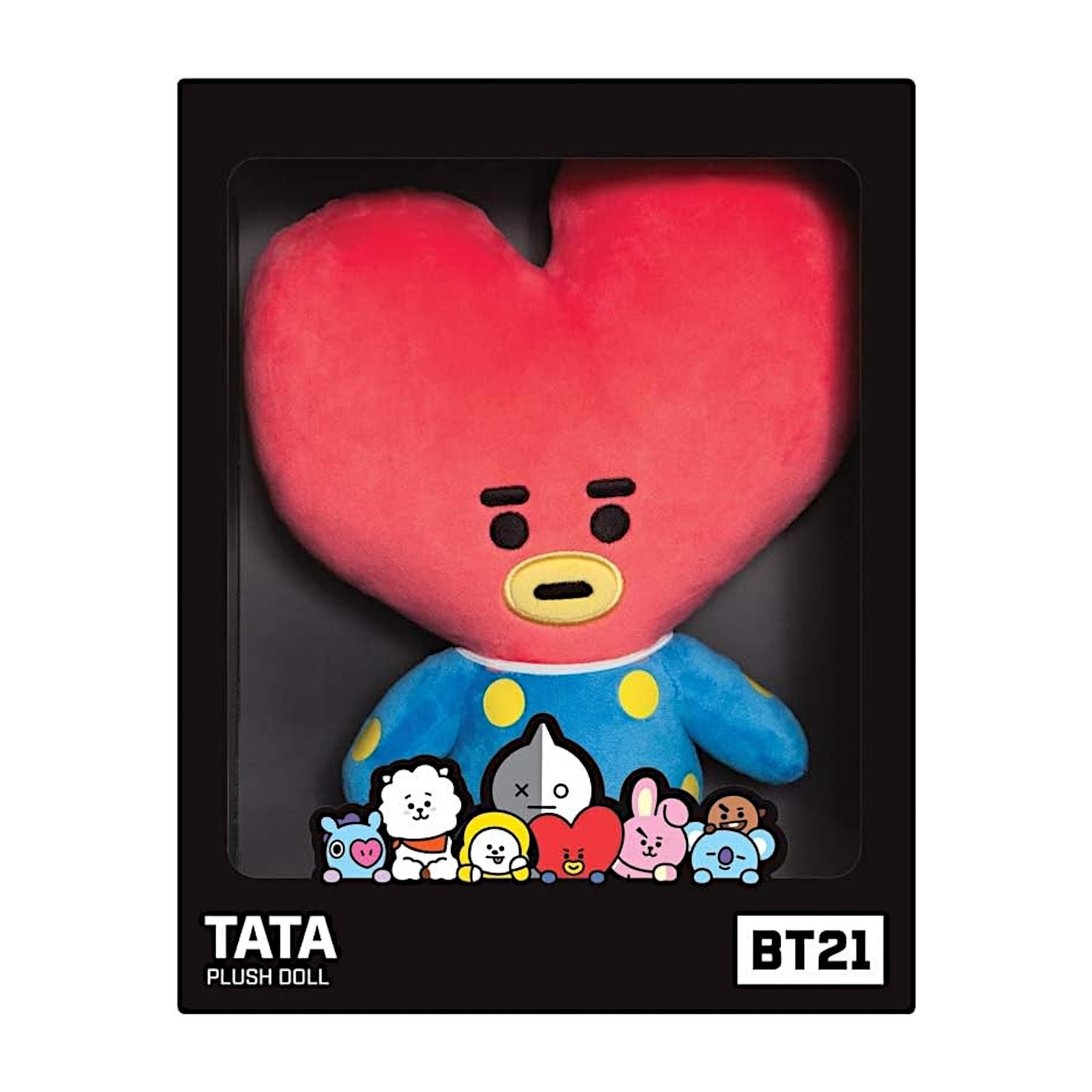 BT21 TATA 12"" medium plush soft toy Line Friends Official Merchandise Aurora