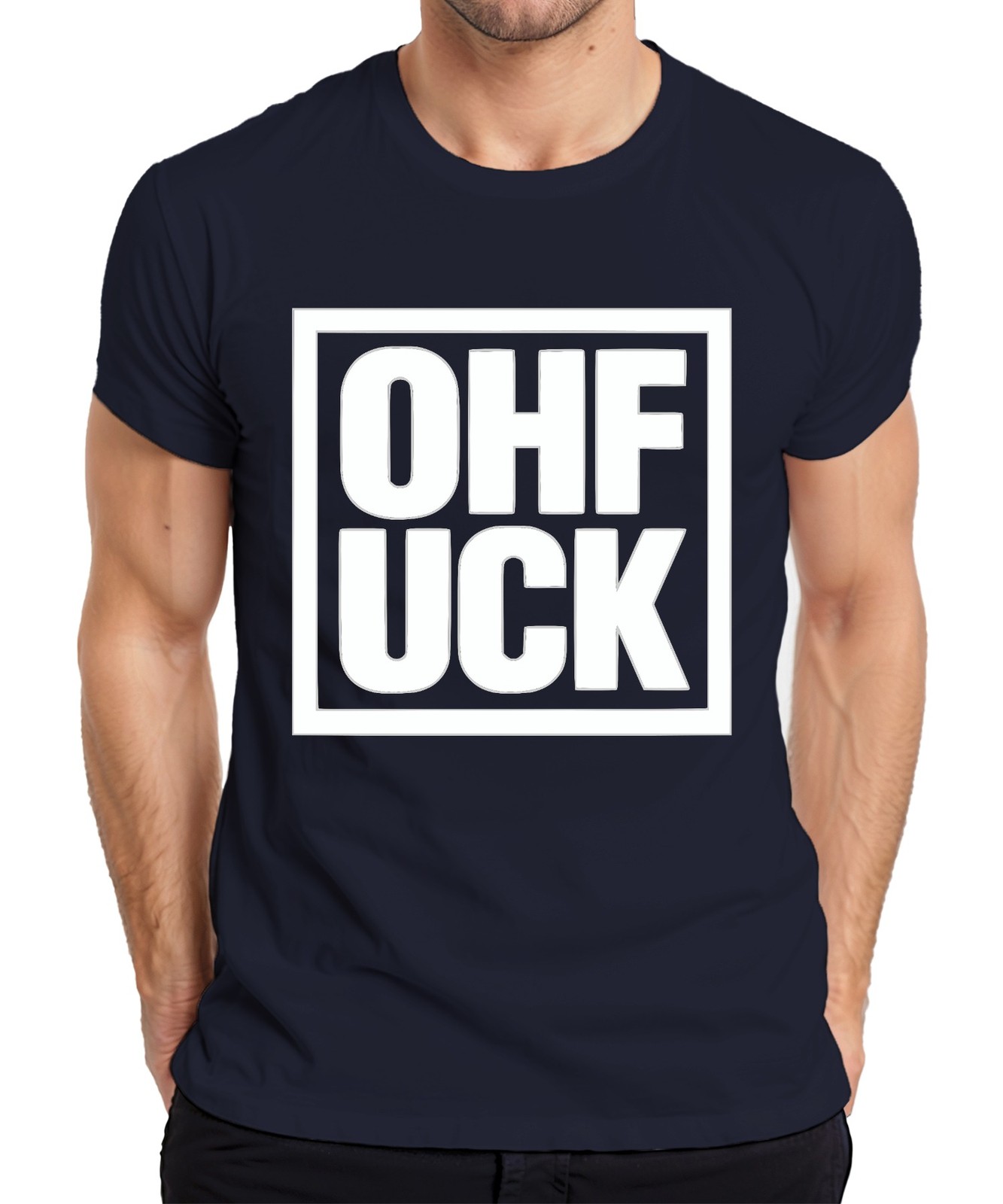 OH FUCK Saying Gift Adult Humor Naughty Party Vintage Mens T-Shirt
