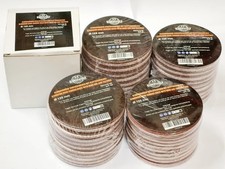 100 St. Set 125 mm Klett Schleifpapier Schleifscheiben ohne L&ouml;cher