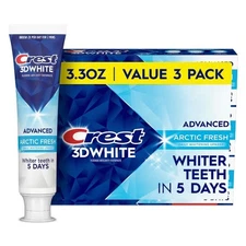 Crest 3D White Advanced Teeth Whitening Arctic Fresh Toothpaste - 3.3oz