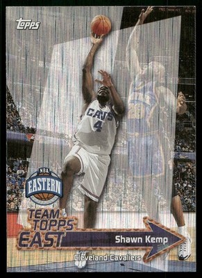 Shawn Kemp - 2000-01 Topps Basketball - Team Topps East #TT20