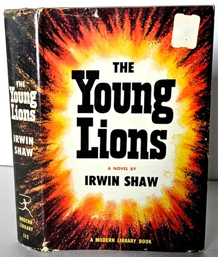 The Young Lions, Irwin Shaw, First Modern Library Edition 1958 ...