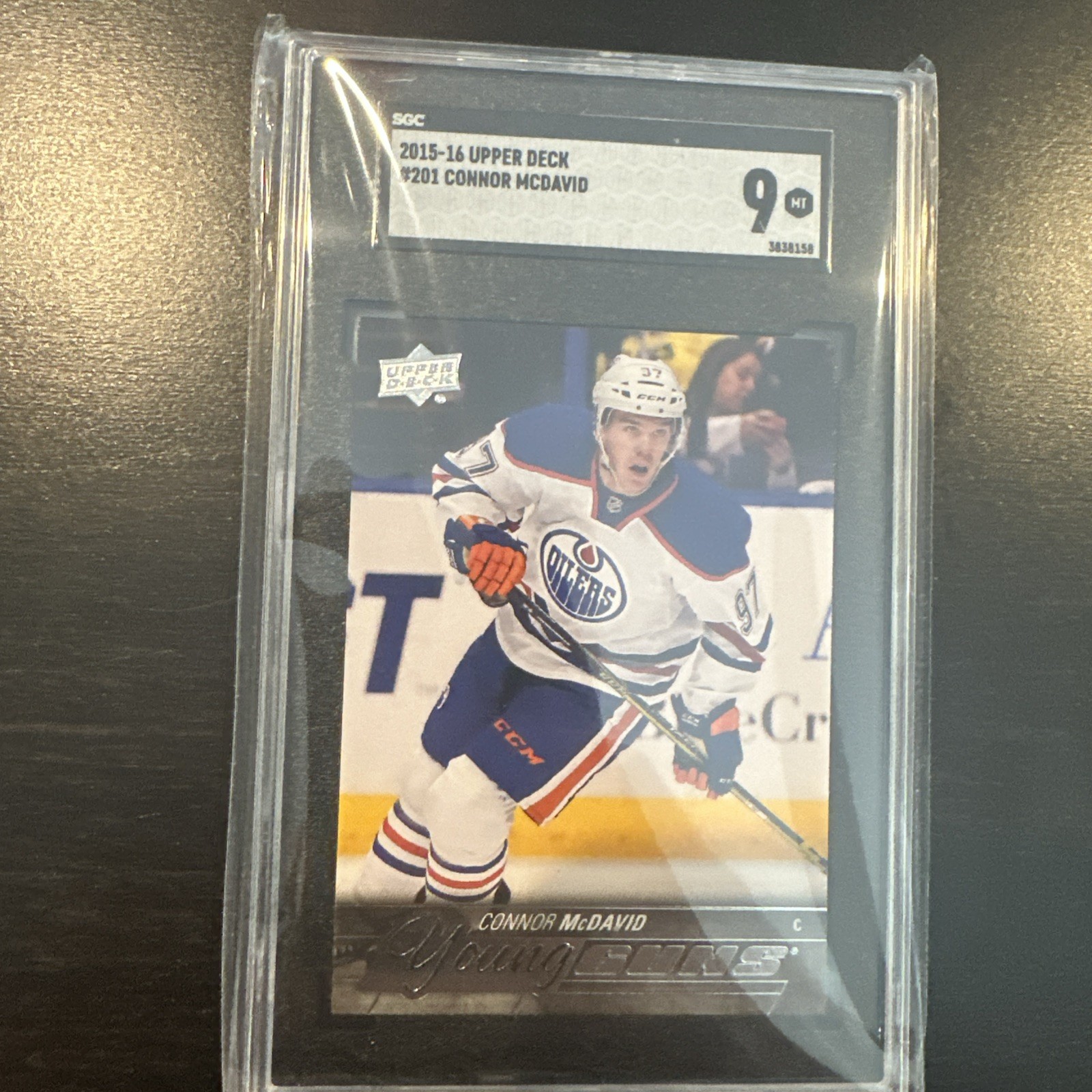 2015-16 Upper Deck #201 Connor Mcdavid SGC 9