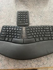 Microsoft Sculpt Ergonomic Wireless Desktop Keyboard, Keypad  USB Dongle