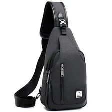 Small Sling Bag Crossbody Backpack Over the Shoulder Bag for Men Women Travel...