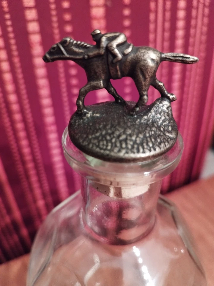 blanton's bouteille de whisky vide bouchon en cheval de course - Photo 2/3