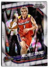 2025 Panini Prizm WNBA #133 Michele Timms Phoenix Mercury Swirl Prizms
