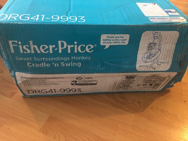 fisher price sweet surroundings monkey swing