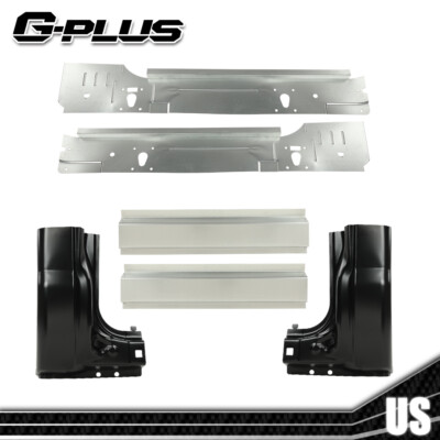 Inner Rocker Panel Corner Cab Fit For 1999-2016 Ford Super Duty Regular Cab