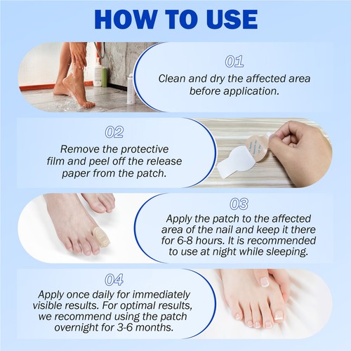 Toenail Treatment Sticker, 21Pcs Nail Repair Patches Treatment - Picture 11 of 12