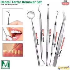 Complete Dental Examination Kit - Ideal for Clinics and Home Use Tweezer Explore