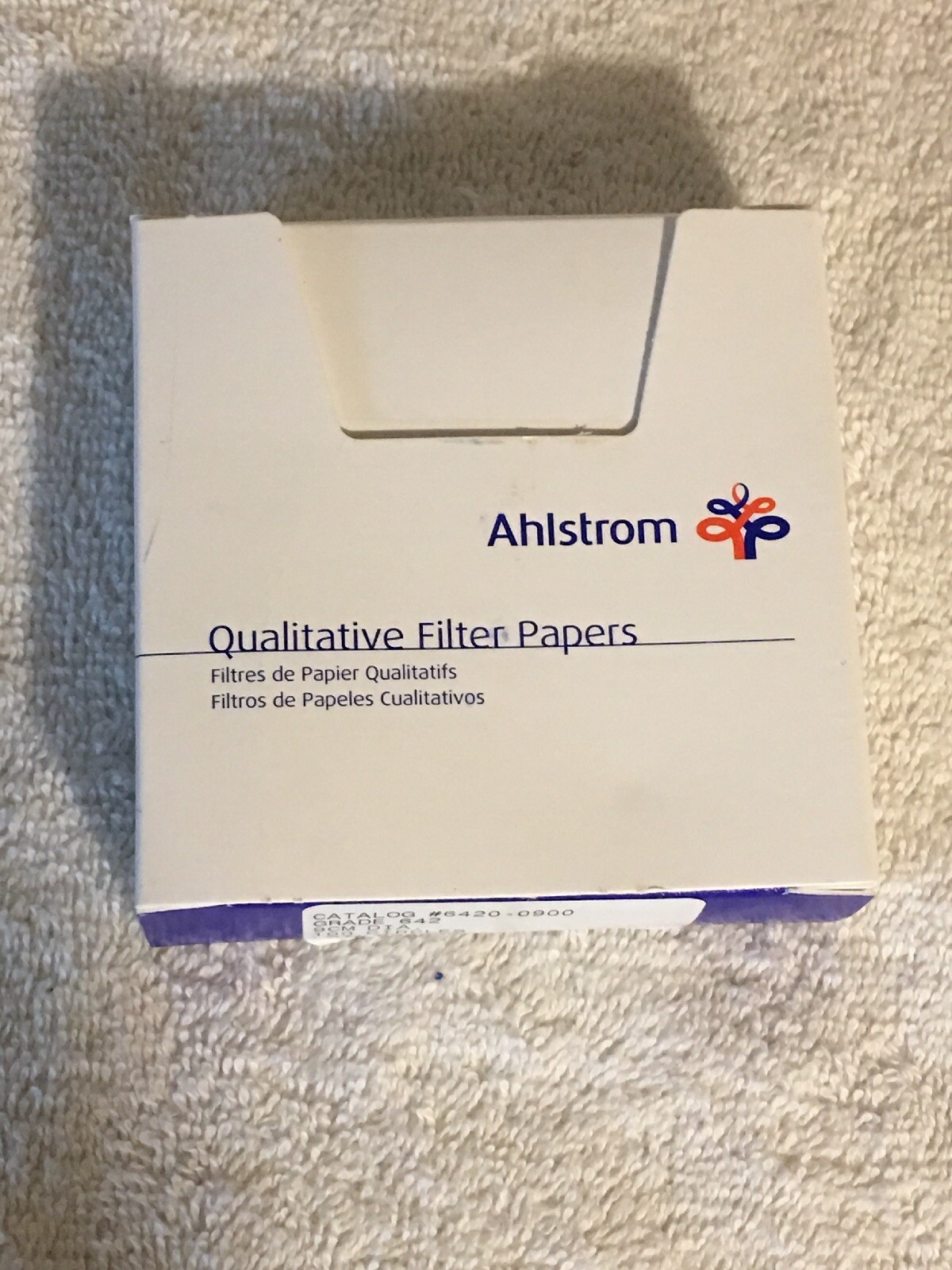 Ahlstrom Qualitative Filter Papers 9CM Grade 642 Box Of 100 eBay