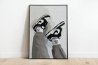 PANDA DUNK LOW | Hypebeast | NIKE | Sneaker - Digital Wall Poster Art Home Decor