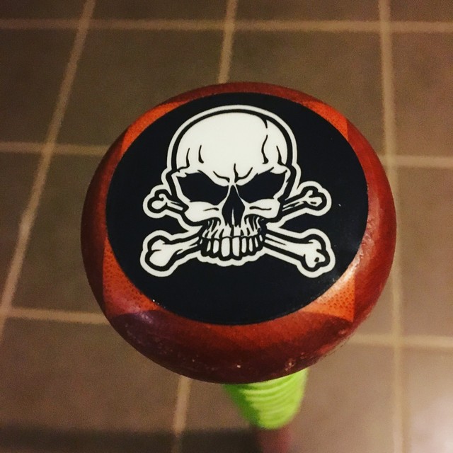 Baseball Softball Bat Knob Decal Set Skull and Crossbones decal sticker set eBay