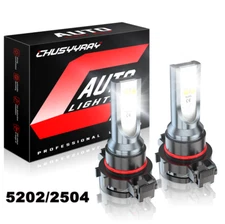 2x 6000k White LED 5202 Fog Light Bulbs Lamp For Nissan Maxima 2016 2017 2018