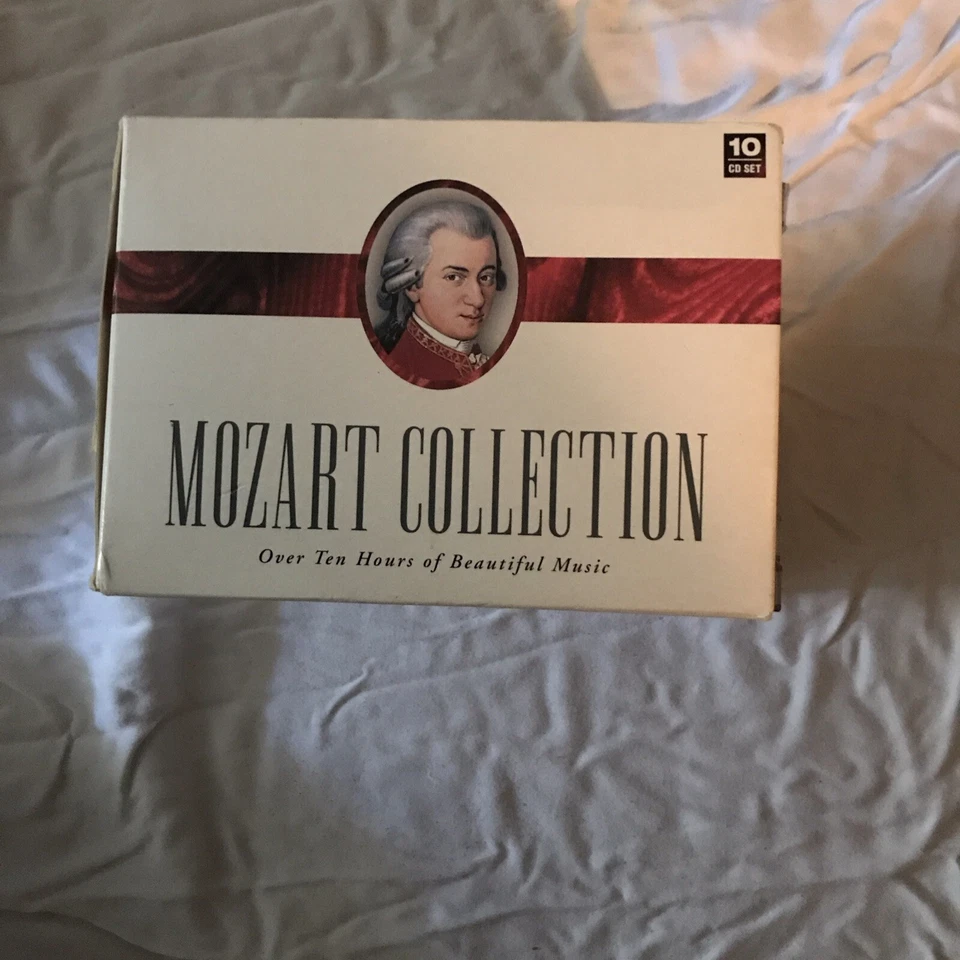 Mozart 100 Masterpieces 10-CD Collection music Box Set - Image 2 of 4