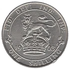 Photo of a 1903 Edward VII Shilling from an eBay listing that sold on May 14, 2026