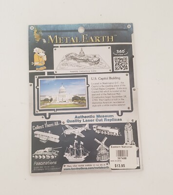 Fascinations Metal Earth F-22 RAPTOR Aereo 3D Taglio Laser - Foto 11