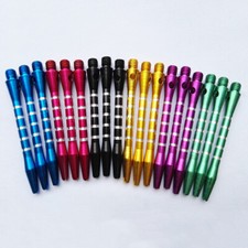 6 PCs Aluminum Darts 2ba Shafts 6 Colors Medium Harrows Stems Prof S7P K8W2 B7R3