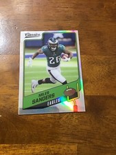 2021 PANINI CLASSICS PREMIUM CHROME SILVER MILES SANDERS NO. 59…..Eagles