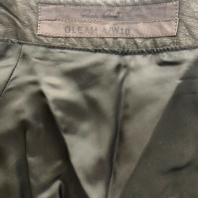 NWT Rick Owens A/W 2010 GLEAM Collection Leather Mini Wrap