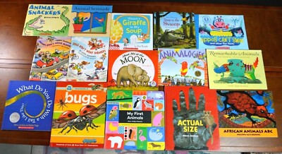 Lot 15 Animal Theme Picture books Science Fiction and Nonfiction Look Find A2