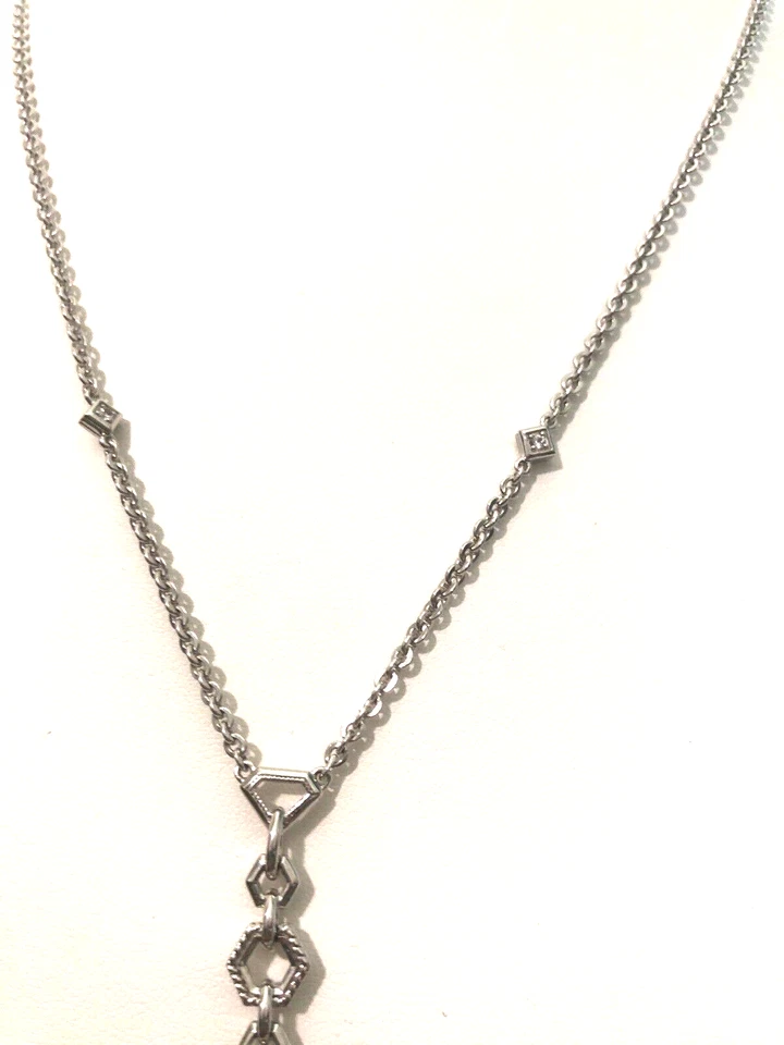 COLLAR GOTA Y ESMALTE CUARZO VERDE SIMULADO EMILE COLECCIÓN JUDITH (M4372-24) Foto 4 de 4