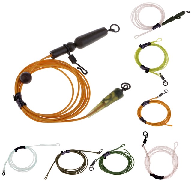 Quick Carp Fishing Links Safety Leaders Set Swivels Snap Carp Fishing