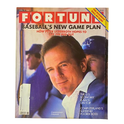 Fortune Magazine April 15, 1985 David Burnett of Contact Press Images VG