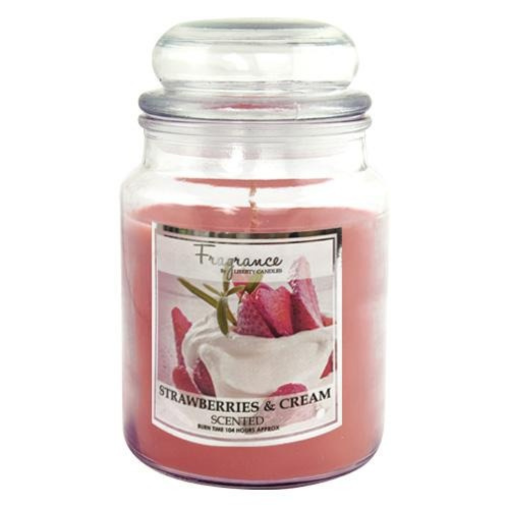 18oz Scented candles in Glass Jar Gift Set 104Hrs Burn Time + 8Pcs Wax