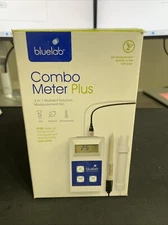Bluelab Combo Meter Plus - Handheld Digital Hydroponic Nutrient and pH Meter