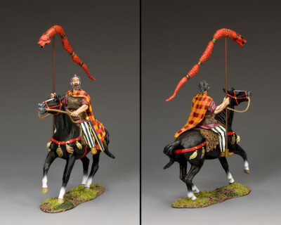 KING & COUNTRY ROMAN EMPIRE RNB014 MOUNTAIN CHIEFTAIN WITH DRACO STANDARD MIB