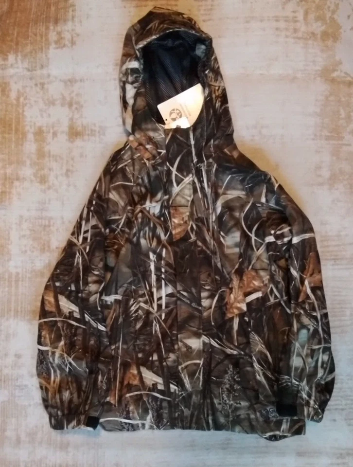 Gander Mountain Guide Series Rain Jacket Max 4 Small RealTree Camo Hunting Gear - Image 4 of 4